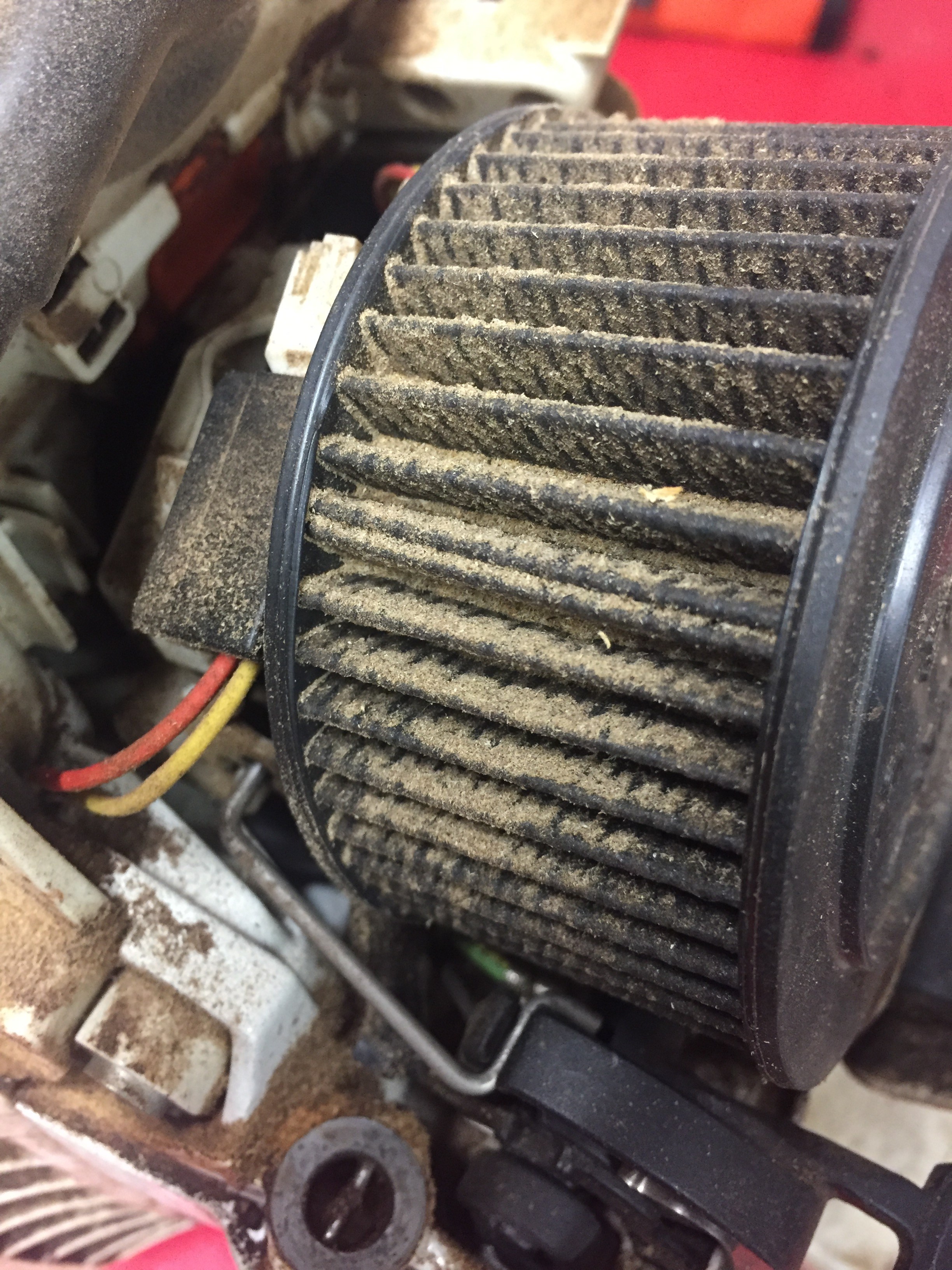 How to Clean Stihl Chainsaw Air Filter Pocket Sharpener